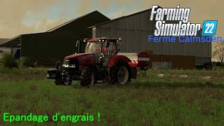 FS22  Épandage dengrais 2022 [upl. by Tatiania]