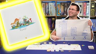 Tokaido  the Most Relaxing Game I Have Ever Played  Board Game Reviews [upl. by Llenreb989]