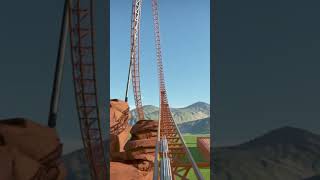 Copperhead Strike  Planet Coaster POV Short  HighSpeed Twists amp Loops [upl. by Notlil]