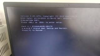 Solucion a error smart status bad backup and replace [upl. by Donohue]