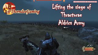 Lifting the siege of Thractorae  Aldrics Army  MountampBlade II Bannerlord bannerlord vlandia [upl. by Peednama]