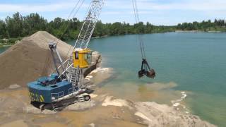 PLM 65LR dredging in Michigan [upl. by Ulland]