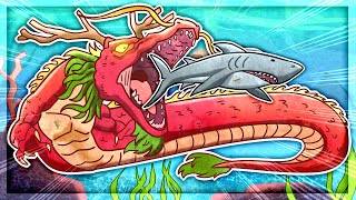 I Became The LEGENDARY SEA DRAGON And Ate EVERYTHING in Feed and Grow Fish [upl. by Ynez]