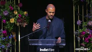 IndieWire Honors  Cord Jefferson Accepts the Breakthrough Award [upl. by Gunar]