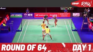 TotalEnergies BWF World Championships 2023  Day 1  Court 3  Round of 64 [upl. by Yc22]