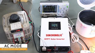 Sunchonglic Low Frequency Off Grid Solar MPPT Hybrid Inverter 12V 1KW15KVA FMP Series [upl. by Enahpets23]