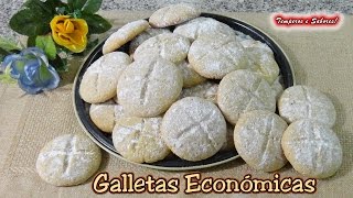 GALLETAS ECONÓMICAS facilitas de hacer y deliciosas [upl. by Odlawso276]