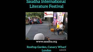 Saudha International Literature Festival  Rooftop Garden Canary Wharf [upl. by Sneed]