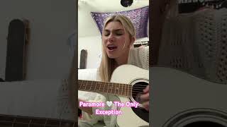 Paramore cover The Only Exception cover acoustic love musician [upl. by Weasner]