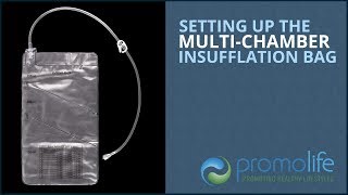 Setting up the Multi Chambered Insufflation Bag for Ozone Therapy [upl. by Dnomse]