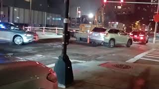 Feeney Brothers digging a trench along Tremont Street [upl. by Leonardi]