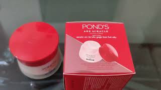 ponds age miracle night cream review in bangla [upl. by Yztim]