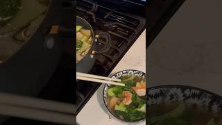 How To Make Chicken Udon Noodle Soup 😋 [upl. by Paugh]