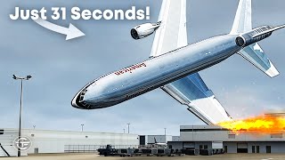 Crashing 31 Seconds After Takeoff in Chicago  TWO Deadly Flights With Real Audio [upl. by Nwahsan]