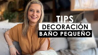 🔥TIPS PARA DECORAR UN BAÑO PEQUEÑO🔥🎯 [upl. by Moselle417]