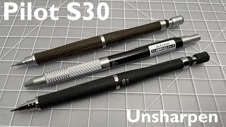 Pilot S30 Mechanical Pencil Review [upl. by Inalawi]