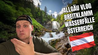 Wasserfälle Breitklamm Oberstdorf  Tag 2 im Allgäu  VLOG [upl. by Jangro]