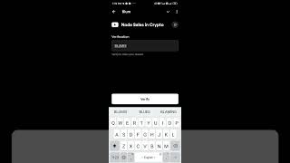 Node Sales in Crypto Blum Video CodeNode Sales in Crypto Blum Today Verification Keyword Today Code [upl. by Ahscrop]