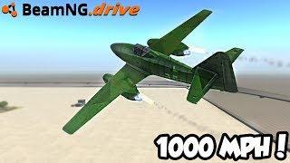 BeamNGdrive  GOING 1000 MPH [upl. by Sully34]