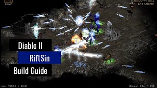 Diablo 2  RiftSin Build Guide Budget options included [upl. by Brunella648]