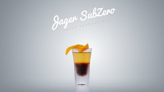 Jagermeister shot Jager SubZero cocktail recipe [upl. by Pitarys552]