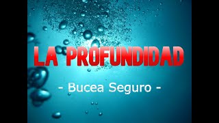 La PROFUNDIDAD en el BUCEO¡¡¡Aspectos a tener en cuenta [upl. by Aehsal]