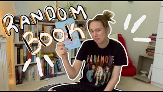 RANDOMISING what book I read next  reading vlog [upl. by Melburn950]