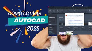 Como activar licencia de Autocad 2025 Actualizado [upl. by Nylrats]