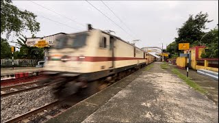 Furious Teesta Torsa Malda Town Bagh Express Skipping amp BandelKatwa EMU Action [upl. by Jasen60]