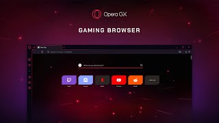 Opera GX GAMING BROWSER  Opera for Computers  Opera [upl. by Halley412]