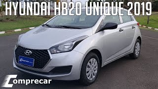 Avaliação Hyundai HB20 Unique 2019 [upl. by Sharp]