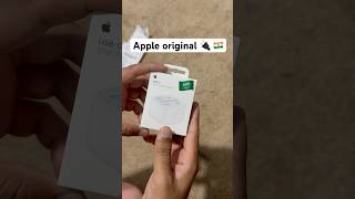 Apple original ￼charger ￼🔌 ￼😇 minivlog shortvideo vilogsaasif1 [upl. by Poppas]