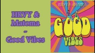 HRVY amp Matoma  Good Vibes Lyric Video [upl. by Jenelle]