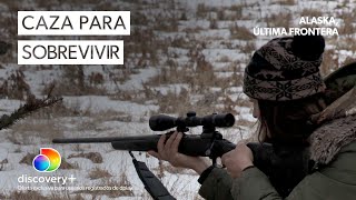 Supervivencia en invierno consiguiendo 180 kilos de carne  Alaska última frontera [upl. by Noraed]