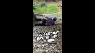 HUGE MTB CRASH Windhill Bikepark fail crash mtb [upl. by Muryh822]