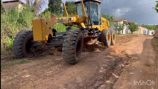 REGULARIZAÇÃO DE ESTRADA MOTONIVELADORA XCMG 180 BR [upl. by Normak]