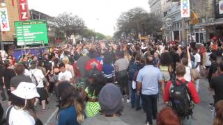 SXSW 2015 6th Street Austin Texas Crowds [upl. by Diet902]