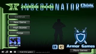 Insectonator Zombie Mode  Select Screen [upl. by Lyrahc]