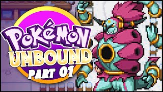 Pokemon Unbound Part 1 A HEROS JOURNEY Pokemon GBA Rom Hack Gameplay Walkthrough [upl. by Seema655]