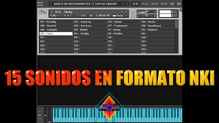 BANCO DE INSTRUMENTOS DE TODO 77🎼🎹🥁🎷🎺🎸🎻SAMPLES NKI😱KONTAKT 5 KONTAKT 6 amp Kontakt 7😱By LMTYM🔥💯 [upl. by Obediah]