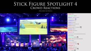 Crowd Reactions  Stick Figure Spotlight 4 2014 All Stars [upl. by Aneelehs]