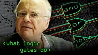 AND OR NOT  Logic Gates Explained  Computerphile [upl. by Euqor]