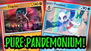 Ting Lu Froslass Combo Makes For FUN GAMES Twilight Masquerade Pokemon TCG Live [upl. by Britni]