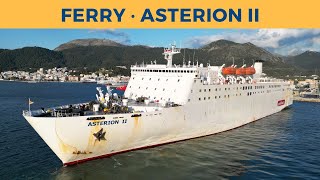 Arrival of ferry ASTERION II Igoumenitsa Superfast [upl. by Yl]