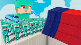 200x DIAMOND ARMOR ALEX  1x GIANT vs EVERY GOD  Totally Accurate Battle Simulator TABS [upl. by Boaten291]