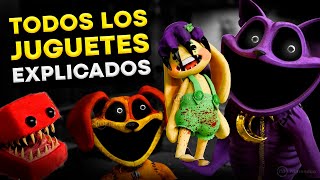 TODOS Los Juguetes EXPLICADOS de POPPY PLAYTIME Chapter 3  JUMPSCARES 🌹 [upl. by Wilhelmina]