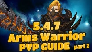 Evylyn  548 Warrior Guide rotation ui macros amp keybinds pt2  WOW MOP 548 Warrior Changes PVP [upl. by Anaili260]