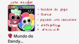 Eu amo esse jogo Live Dandys World [upl. by Ruperto342]