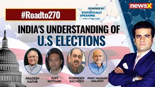 Statistically Speaking US Elections  The Indian Perception Decoded  NewsX [upl. by Ellwood]