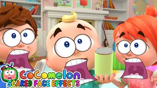 CoComelon Recycling Truck Song Nursery Rhymes amp Kids Songs Scared Face Effects [upl. by Dat836]